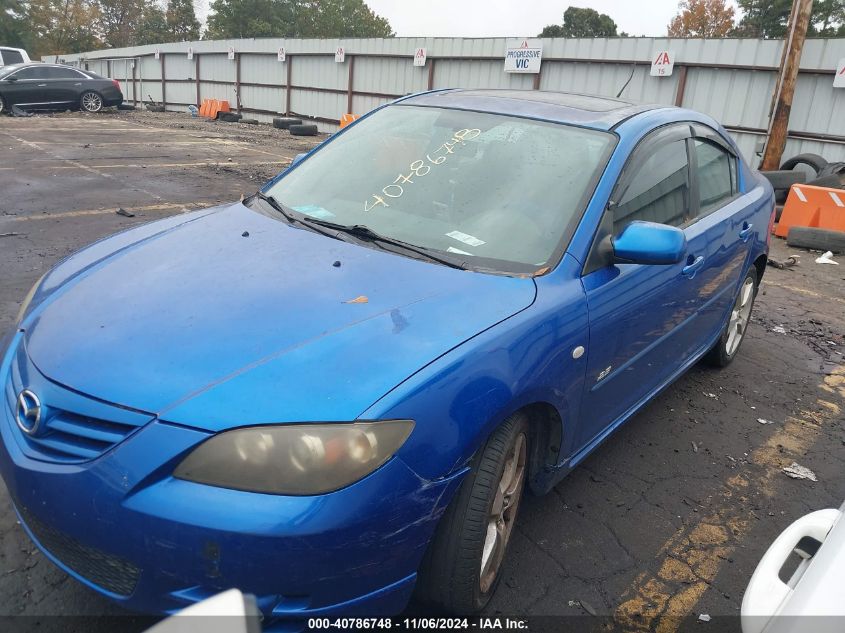 2005 Mazda Mazda3 S VIN: JM1BK123151240255 Lot: 40786748