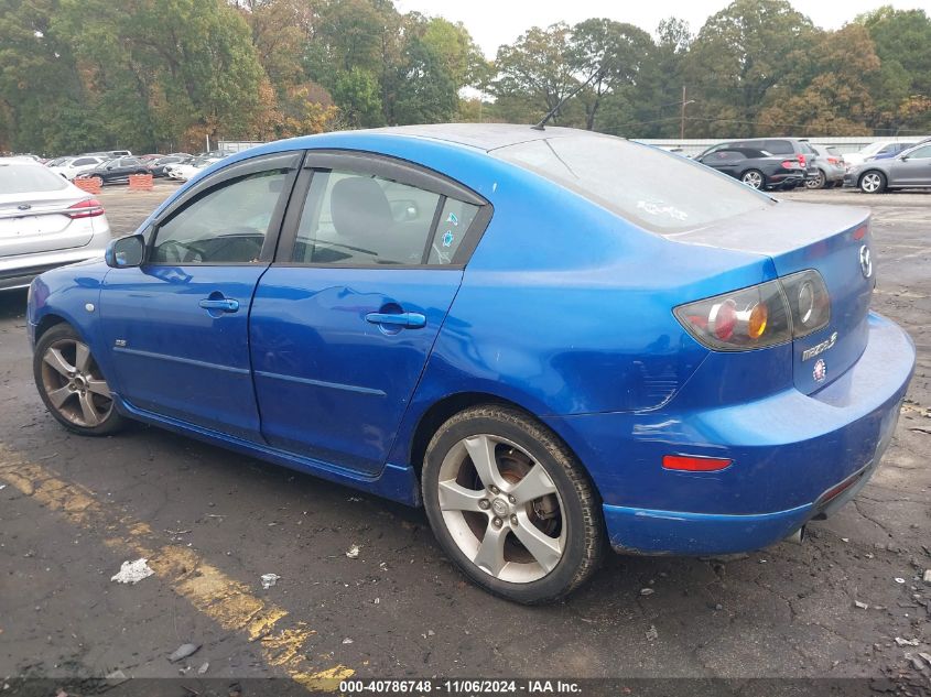 2005 Mazda Mazda3 S VIN: JM1BK123151240255 Lot: 40786748