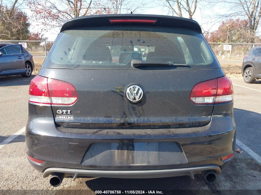 2012 Volkswagen Gti 2-Door VIN: WVWED7AJ9CW136168 Lot: 40786758