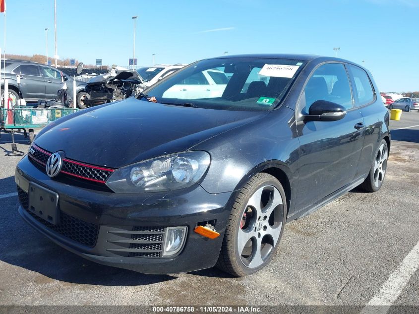 2012 Volkswagen Gti 2-Door VIN: WVWED7AJ9CW136168 Lot: 40786758