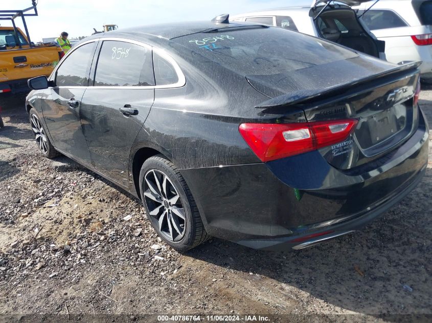 2021 Chevrolet Malibu Fwd Rs VIN: 1G1ZG5STXMF014569 Lot: 40786764