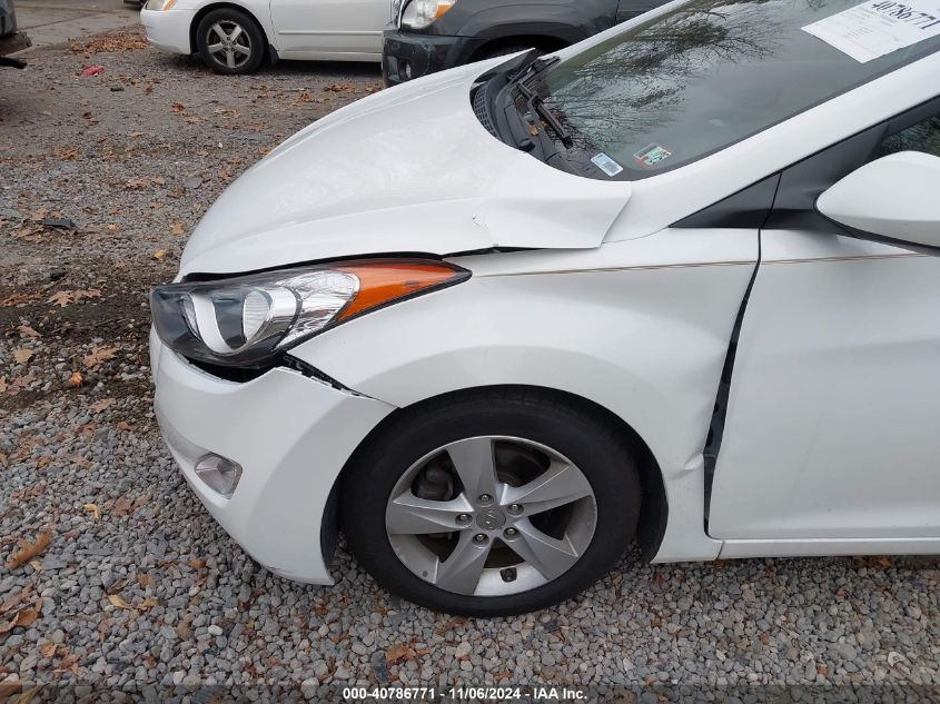 2013 Hyundai Elantra Gls VIN: 5NPDH4AE2DH319999 Lot: 40786771