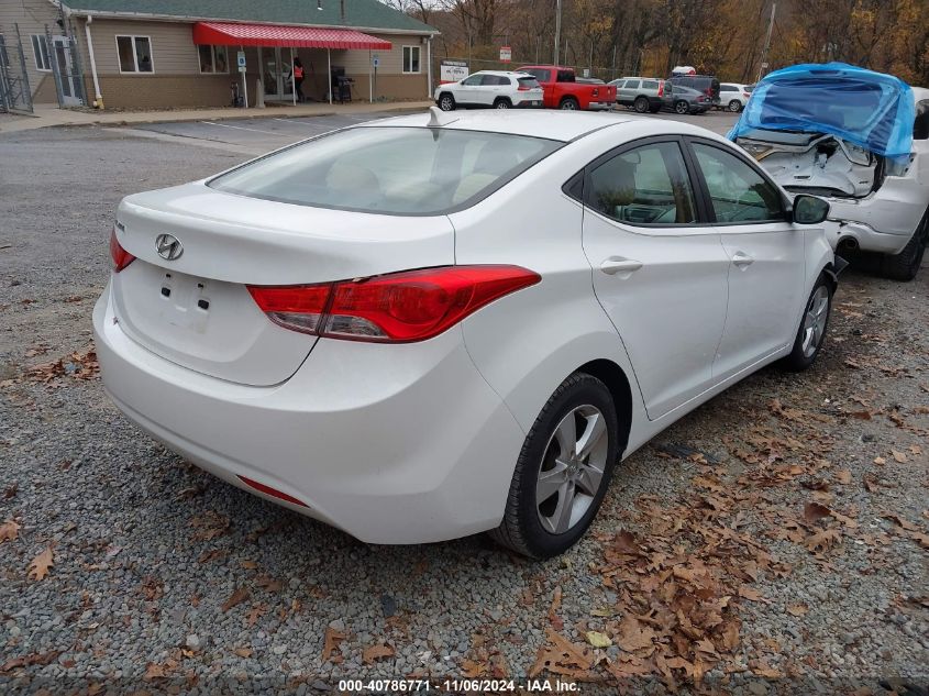 2013 Hyundai Elantra Gls VIN: 5NPDH4AE2DH319999 Lot: 40786771