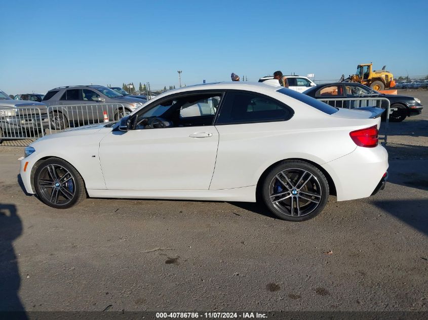 2019 BMW M240I VIN: WBA2J5C58KVC07817 Lot: 40786786