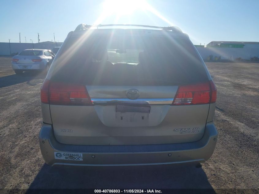 2004 Toyota Sienna Xle Limited VIN: 5TDBA22CX4S004911 Lot: 40786803