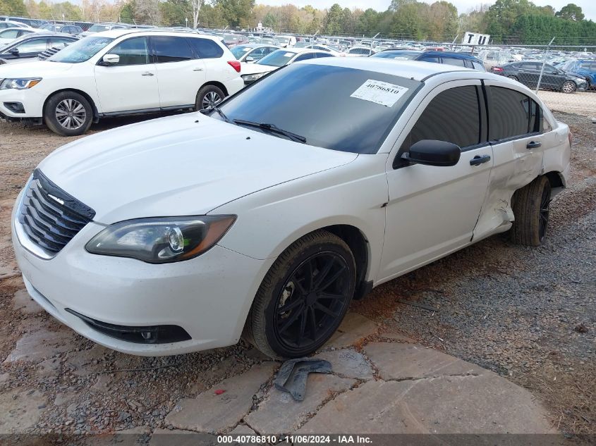 2013 Chrysler 200 Limited VIN: 1C3CCBCG6DN603301 Lot: 40786810