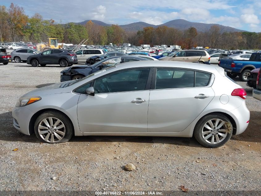 2015 Kia Forte Ex VIN: KNAFX5A80F5357369 Lot: 40786822