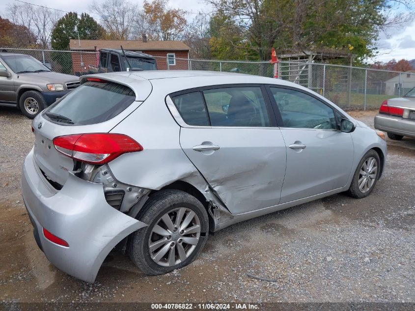 2015 Kia Forte Ex VIN: KNAFX5A80F5357369 Lot: 40786822