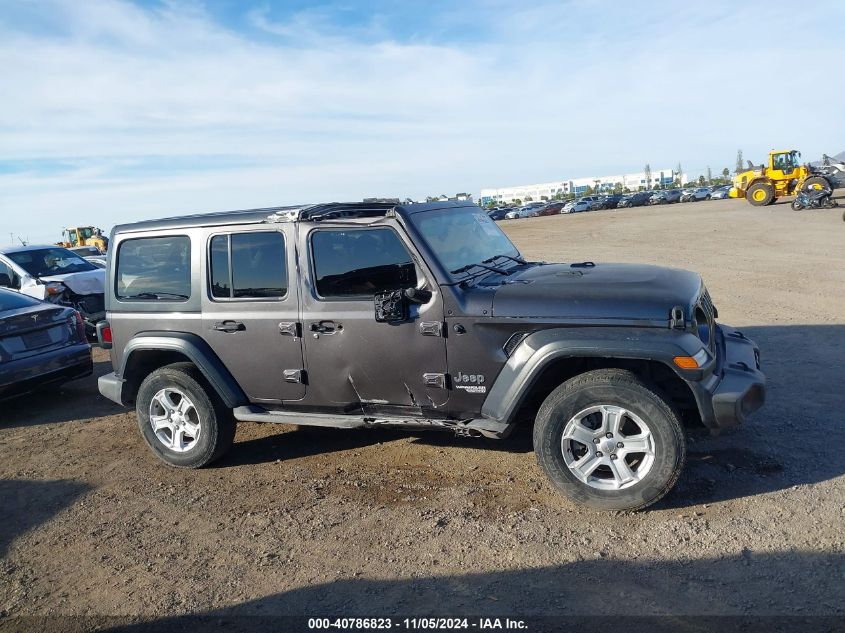 2019 Jeep Wrangler Unlimited Sport S 4X4 VIN: 1C4HJXDG8KW536596 Lot: 40786823