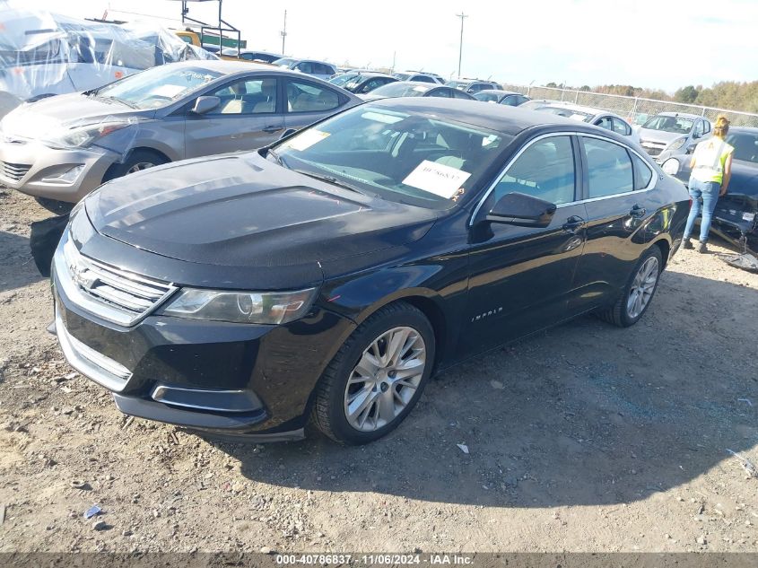 2014 Chevrolet Impala 1Ls VIN: 1G11Y5SL4EU100774 Lot: 40786837