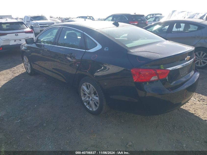 2014 Chevrolet Impala 1Ls VIN: 1G11Y5SL4EU100774 Lot: 40786837