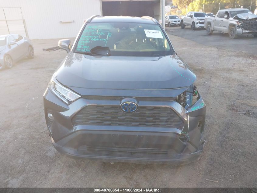 2020 Toyota Rav4 Hybrid Xle VIN: JTMRWRFVXLD066677 Lot: 40786854