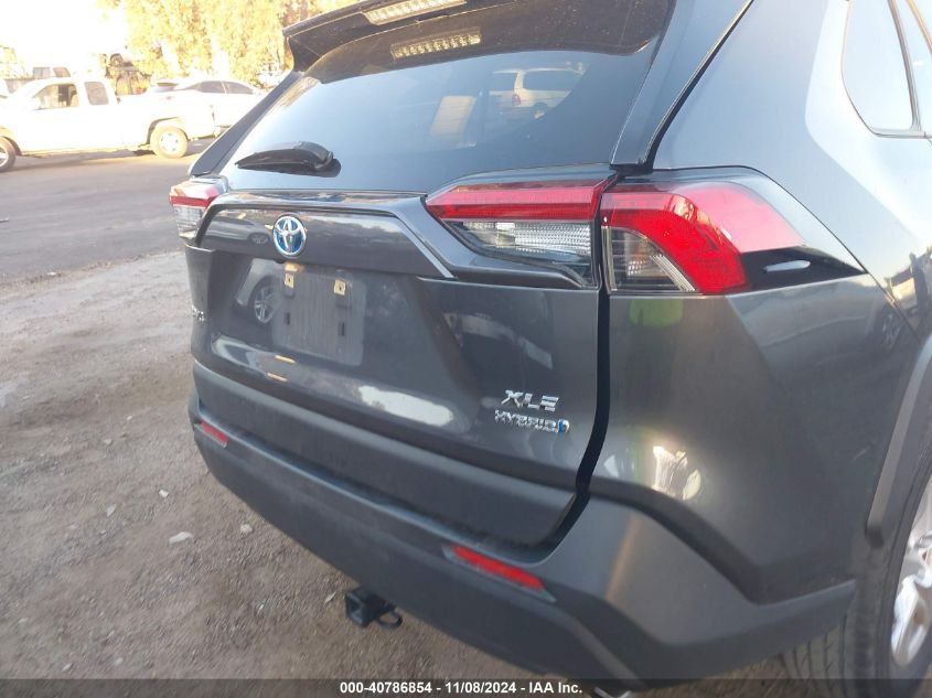 2020 Toyota Rav4 Hybrid Xle VIN: JTMRWRFVXLD066677 Lot: 40786854