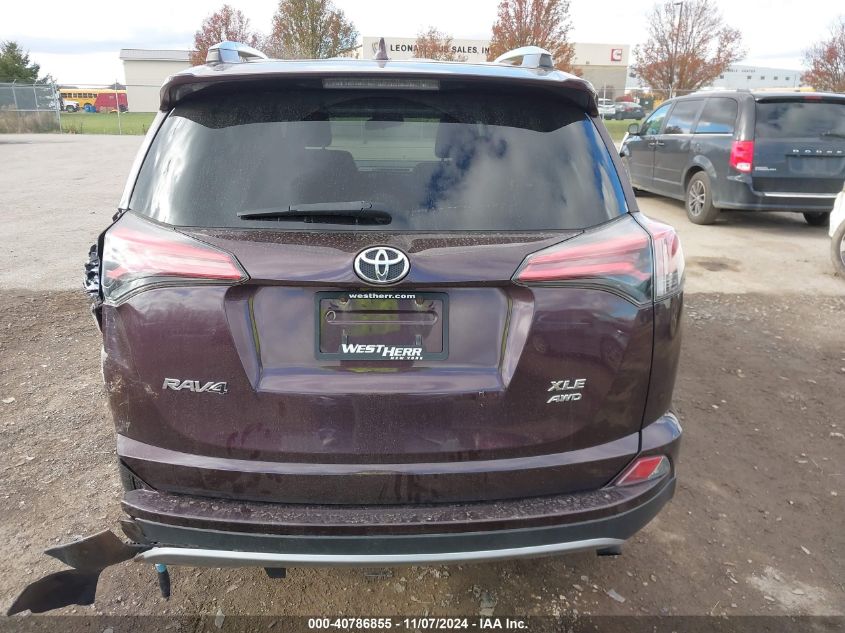 2018 Toyota Rav4 Adventure/Xle VIN: 2T3RFREV4JW808427 Lot: 40786855