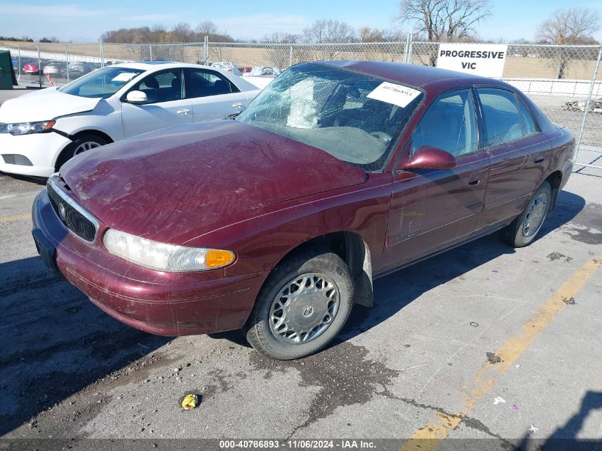 2002 Buick Century Custom VIN: 2G4WS52J421184577 Lot: 40786893