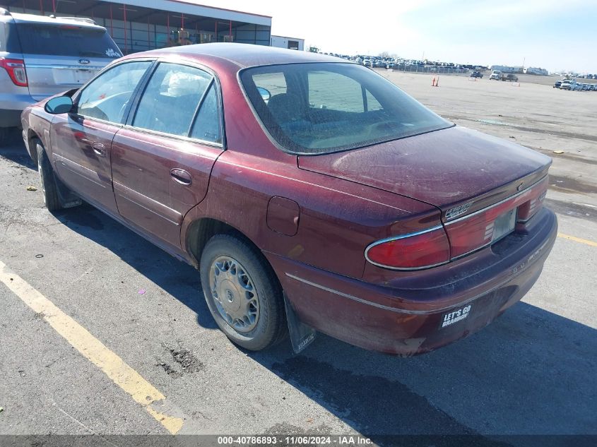 2002 Buick Century Custom VIN: 2G4WS52J421184577 Lot: 40786893