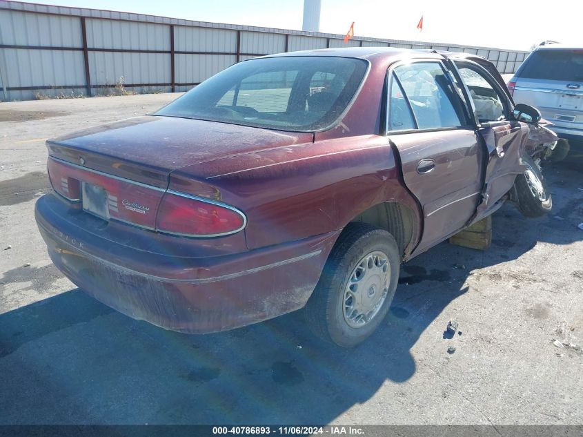 2002 Buick Century Custom VIN: 2G4WS52J421184577 Lot: 40786893