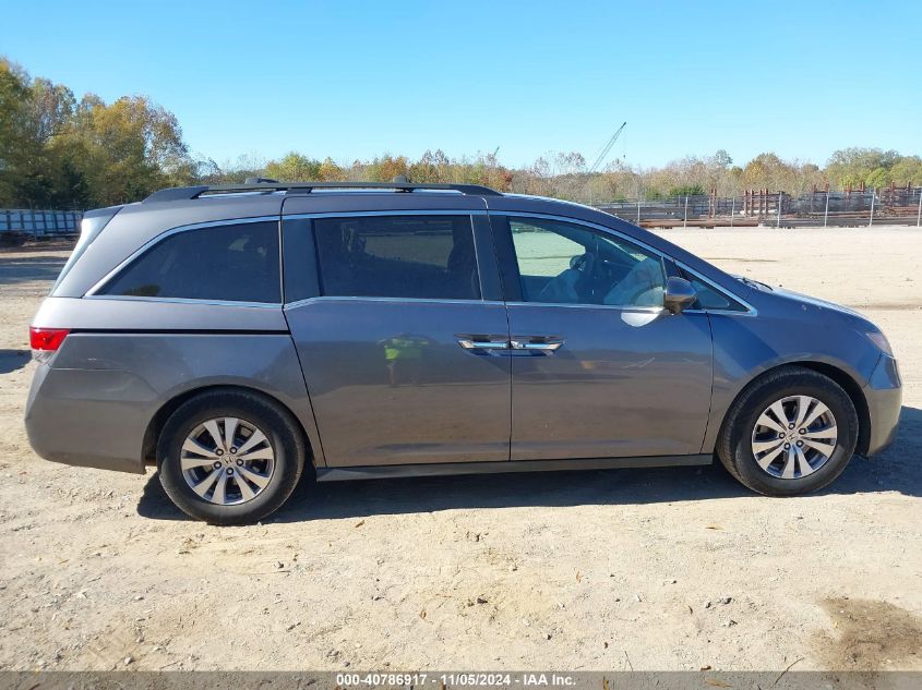 2016 Honda Odyssey Se VIN: 5FNRL5H31GB077823 Lot: 40786917