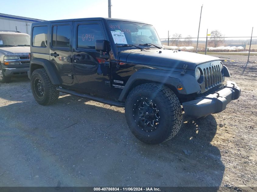 2014 Jeep Wrangler Unlimited Sport VIN: 1C4BJWDG0EL314687 Lot: 40786934