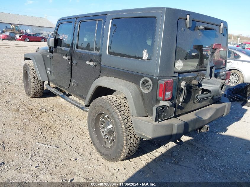 2014 Jeep Wrangler Unlimited Sport VIN: 1C4BJWDG0EL314687 Lot: 40786934