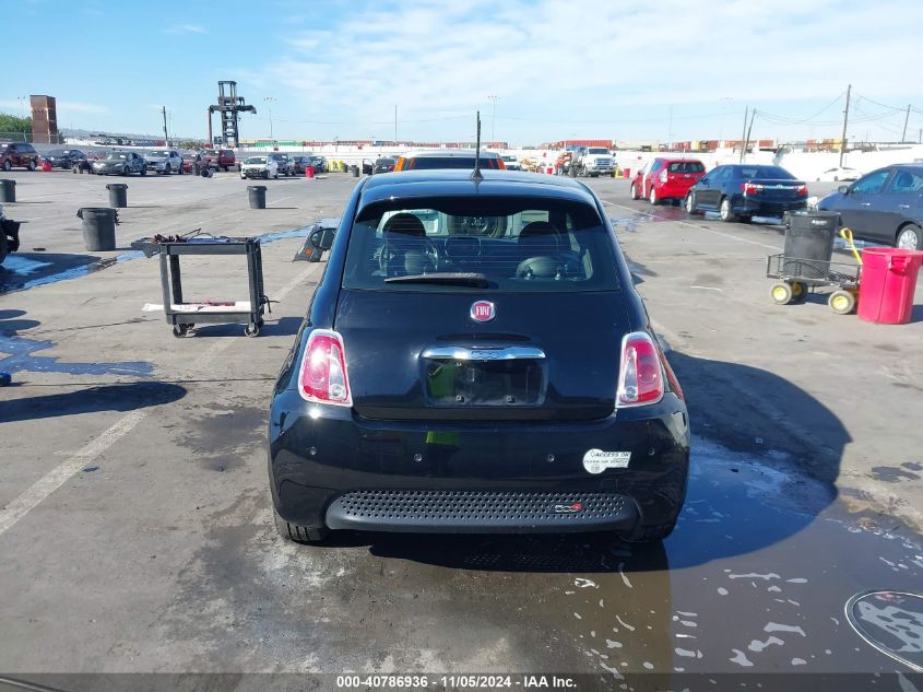 2016 Fiat 500E Battery Electric VIN: 3C3CFFGE5GT180352 Lot: 40786936