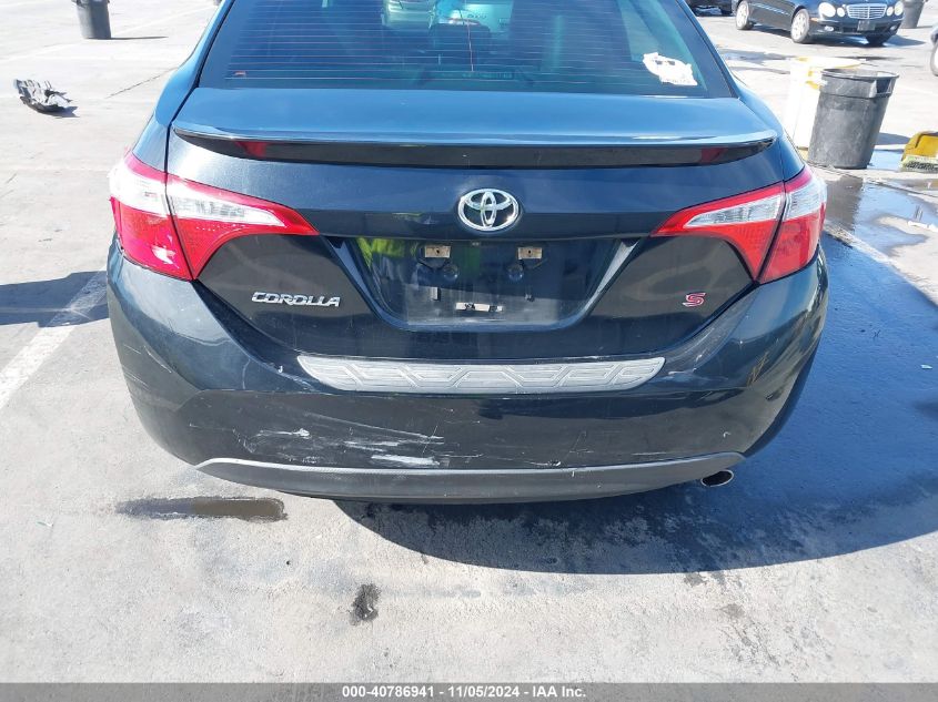 2016 Toyota Corolla S Plus VIN: 5YFBURHE9GP448724 Lot: 40786941