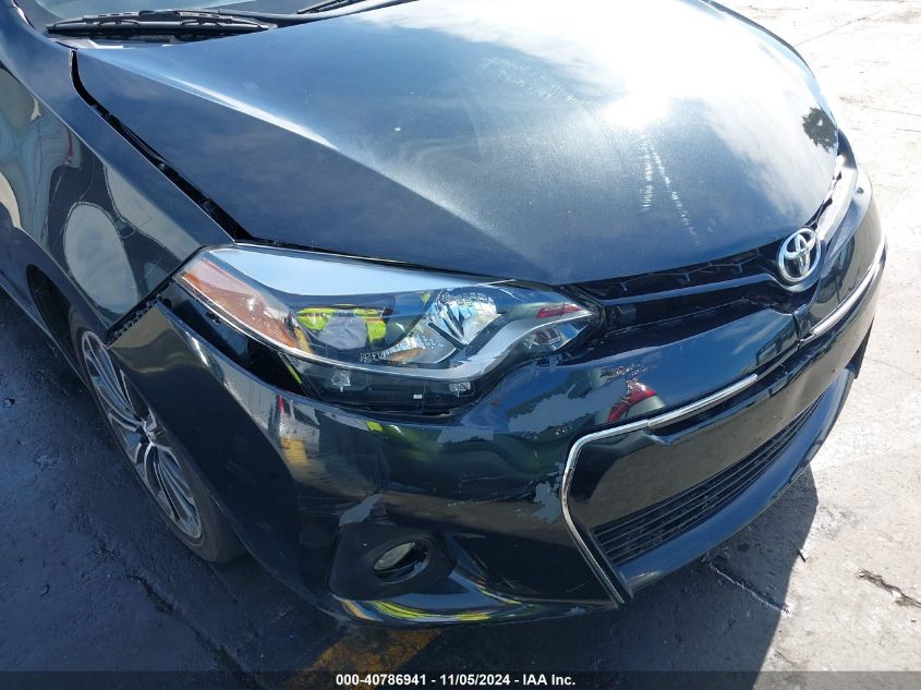 2016 Toyota Corolla S Plus VIN: 5YFBURHE9GP448724 Lot: 40786941