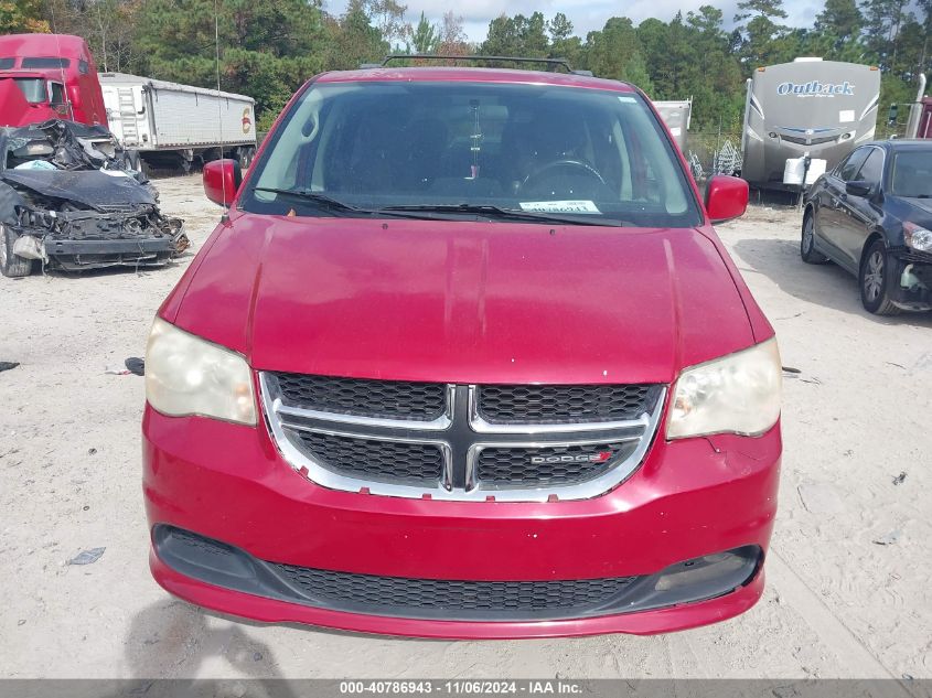 2013 Dodge Grand Caravan Sxt VIN: 2C4RDGCG5DR718944 Lot: 40786943