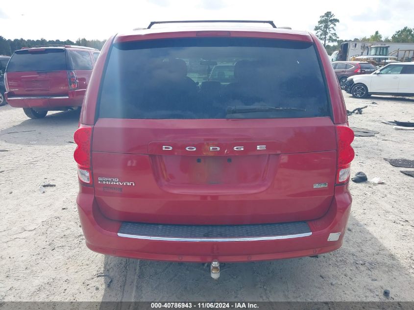 2013 Dodge Grand Caravan Sxt VIN: 2C4RDGCG5DR718944 Lot: 40786943