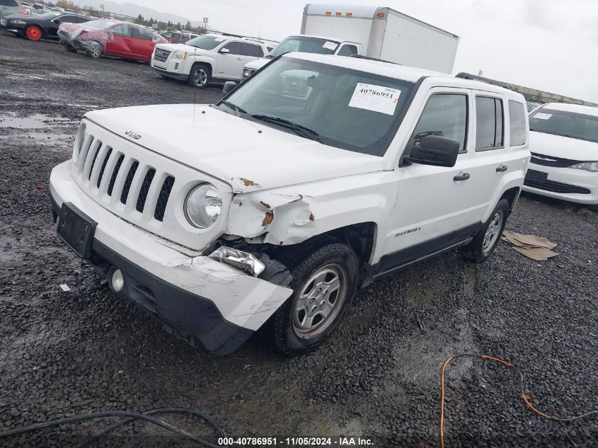 VIN 1C4NJPBA1GD793068 2016 JEEP PATRIOT no.2