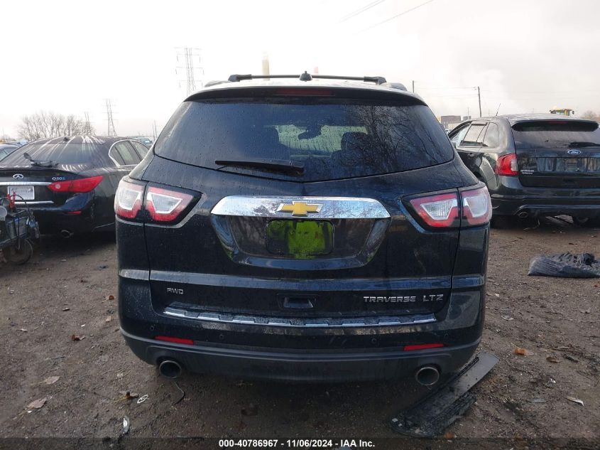 2016 Chevrolet Traverse Ltz VIN: 1GNKVJKD8GJ306729 Lot: 40786967