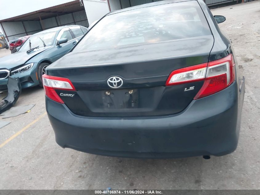 2012 Toyota Camry Le VIN: 4T1BF1FK3CU029409 Lot: 40786974