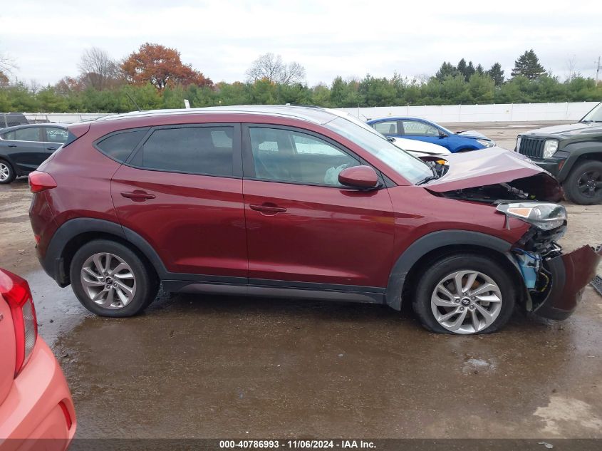 2016 Hyundai Tucson Se VIN: KM8J3CA47GU059625 Lot: 40786993