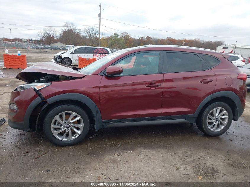 2016 Hyundai Tucson Se VIN: KM8J3CA47GU059625 Lot: 40786993