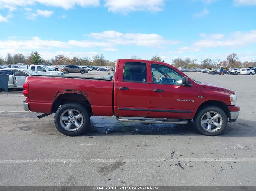 2007 Dodge Ram 1500 Slt/Trx4 Off Road/Sport VIN: 1D7HU18287J539222 Lot: 40787013