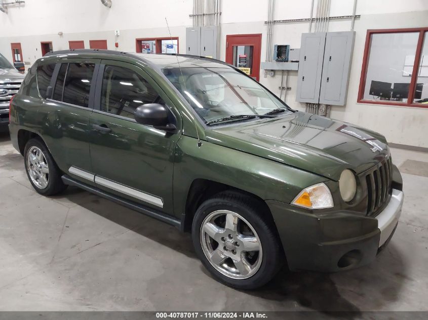 2007 Jeep Compass Limited VIN: 1J8FF57W47D144887 Lot: 40787017