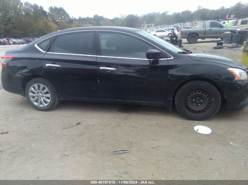 2014 Nissan Sentra Sv VIN: 3N1AB7AP0EY209130 Lot: 40787018