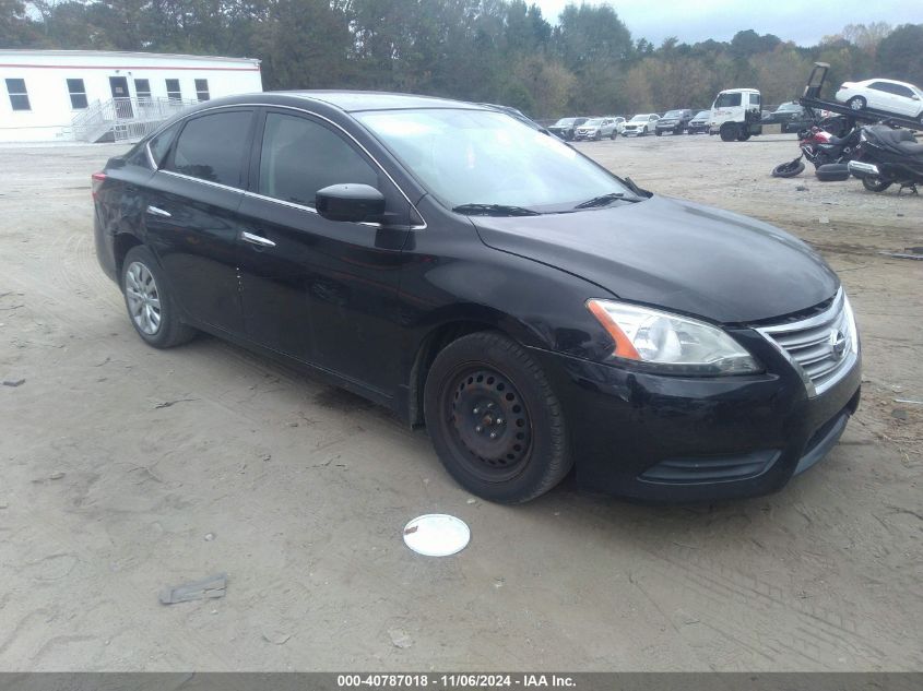 2014 Nissan Sentra Sv VIN: 3N1AB7AP0EY209130 Lot: 40787018