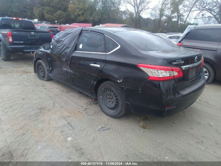 2014 Nissan Sentra Sv VIN: 3N1AB7AP0EY209130 Lot: 40787018