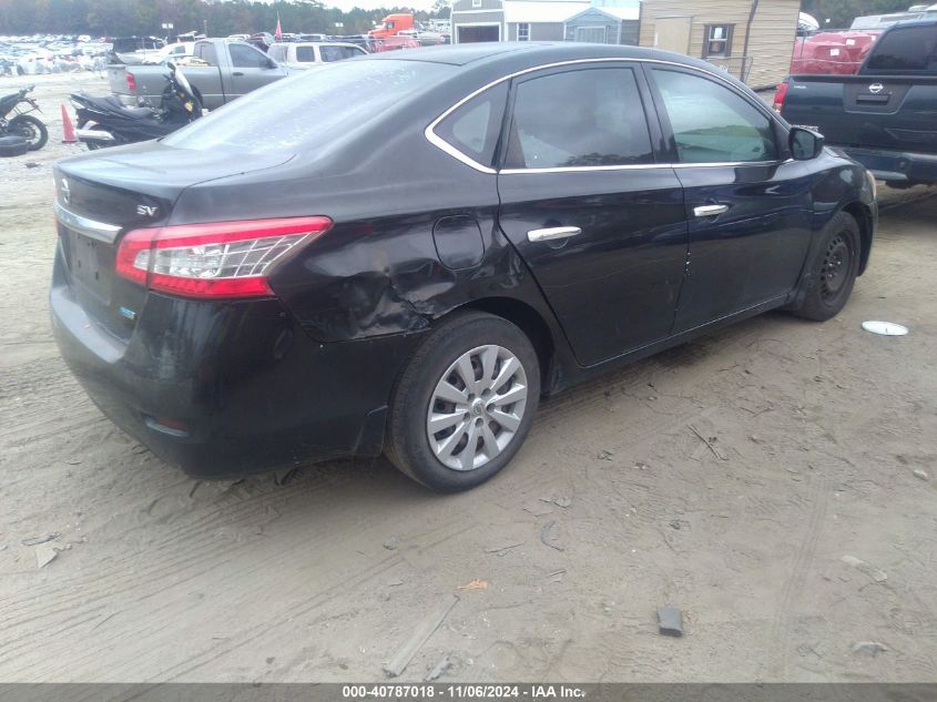 2014 Nissan Sentra Sv VIN: 3N1AB7AP0EY209130 Lot: 40787018