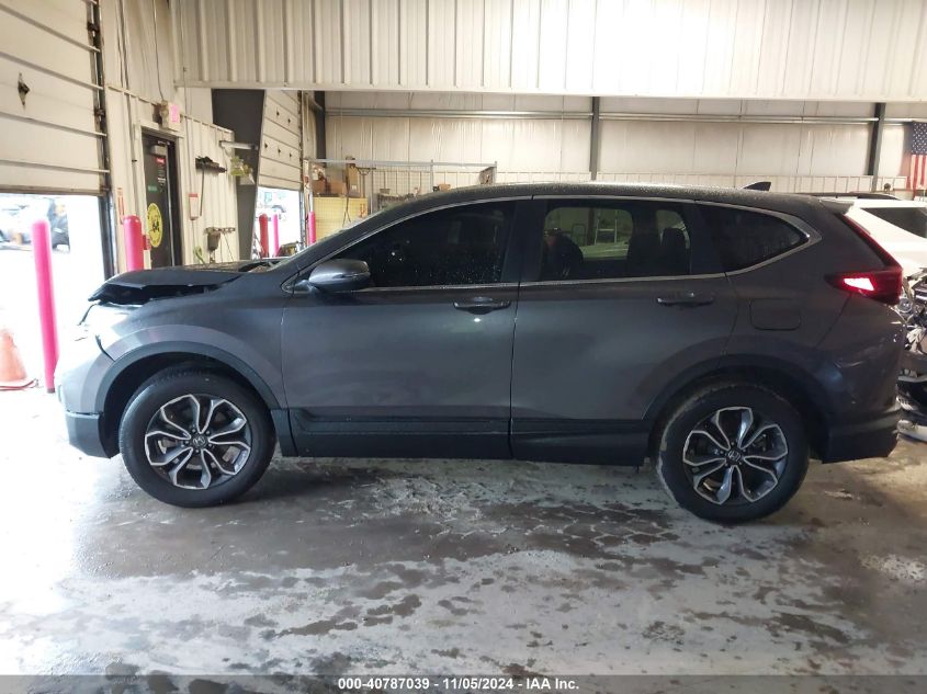 2021 Honda Cr-V Awd Ex-L VIN: 2HKRW2H83MH681856 Lot: 40787039