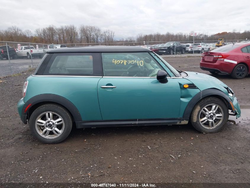 2012 Mini Cooper VIN: WMWSU3C55CT258164 Lot: 40787040