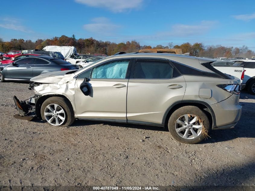 2017 Lexus Rx 350 VIN: 2T2BZMCA8HC107983 Lot: 40787049