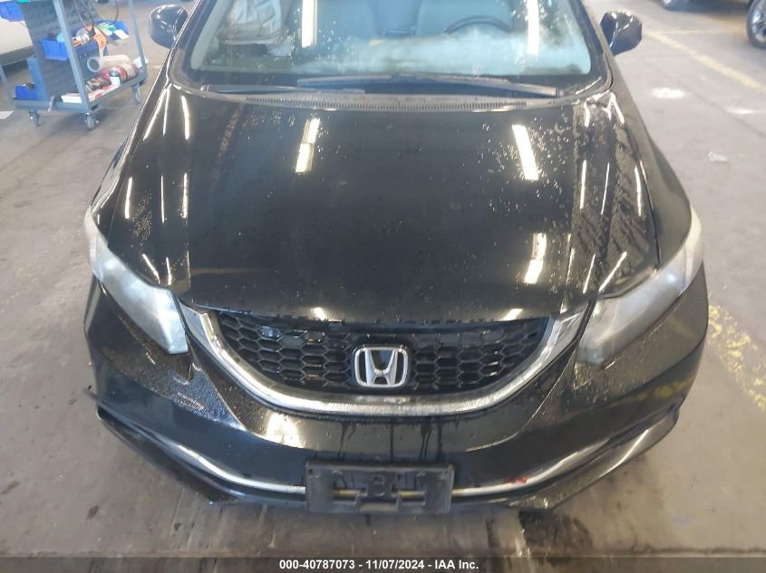 2013 Honda Civic Ex VIN: 19XFB2F82DE289070 Lot: 40787073