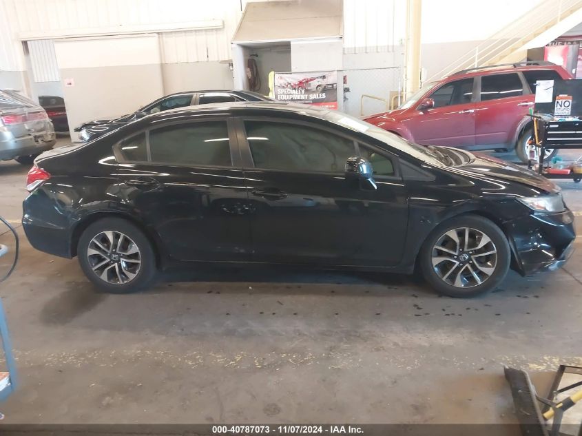 2013 Honda Civic Ex VIN: 19XFB2F82DE289070 Lot: 40787073