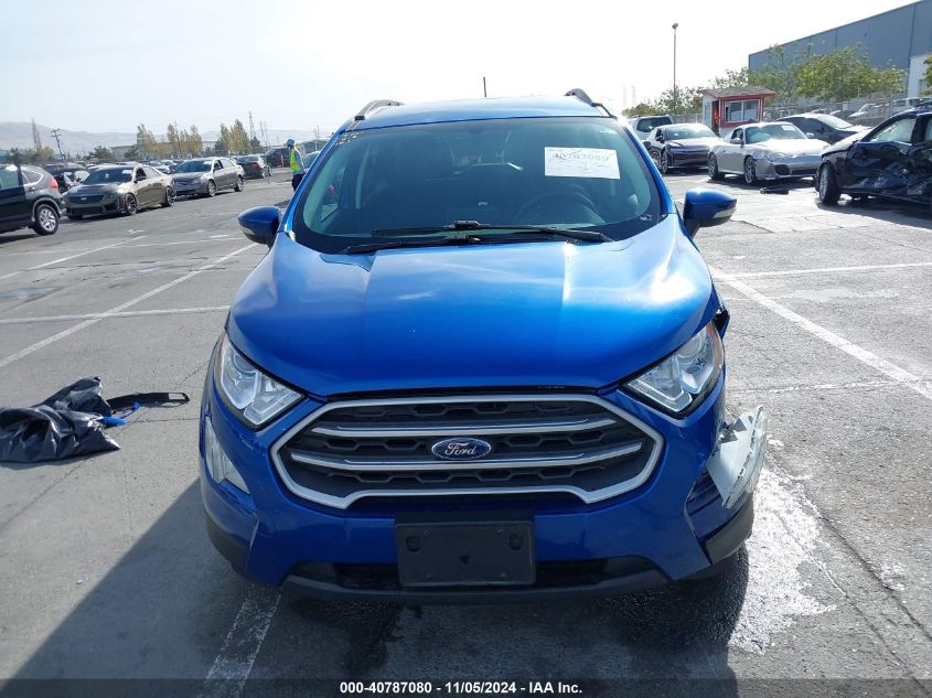 2020 Ford Ecosport Se VIN: MAJ3S2GEXLC349504 Lot: 40787080