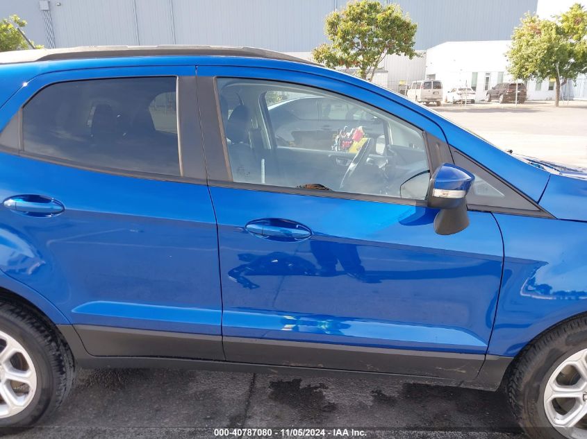 2020 Ford Ecosport Se VIN: MAJ3S2GEXLC349504 Lot: 40787080