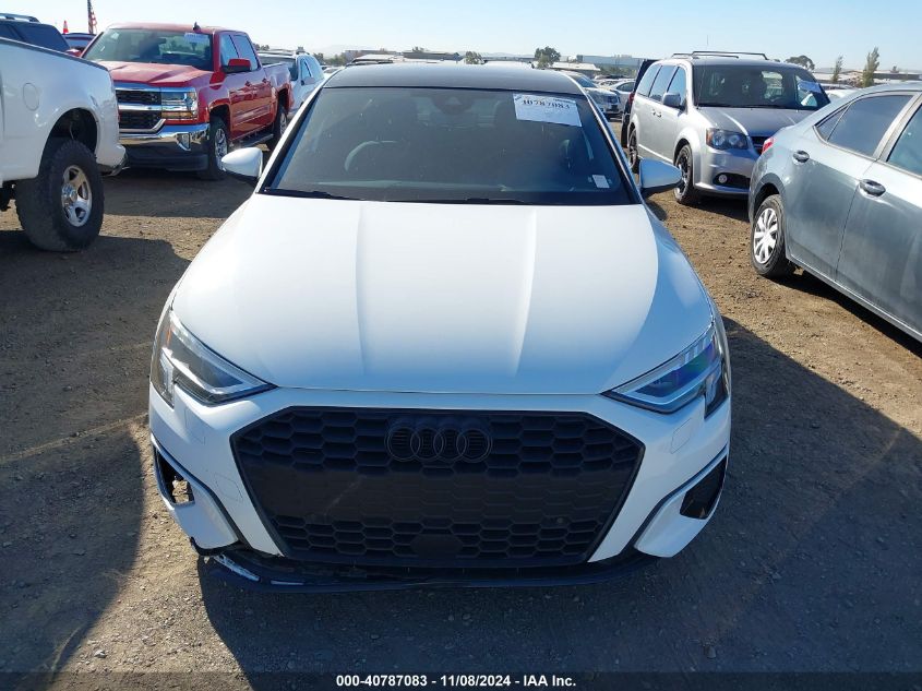 2022 Audi A3 Premium Plus 40 Tfsi Front-Wheel Drive S Tronic VIN: WAUBUDGY9NA021461 Lot: 40787083