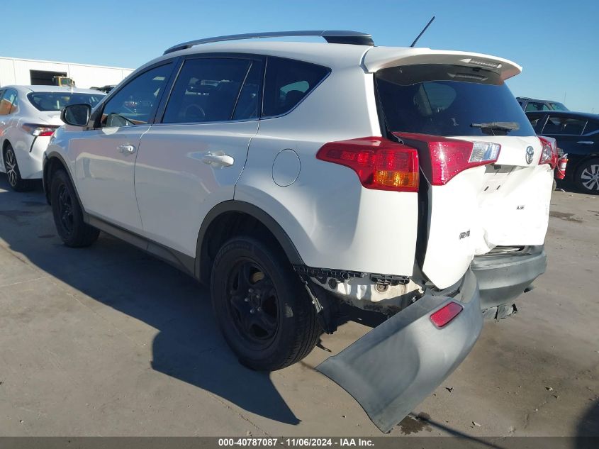 2013 Toyota Rav4 Le VIN: JTMZFREV4D5009582 Lot: 40787087