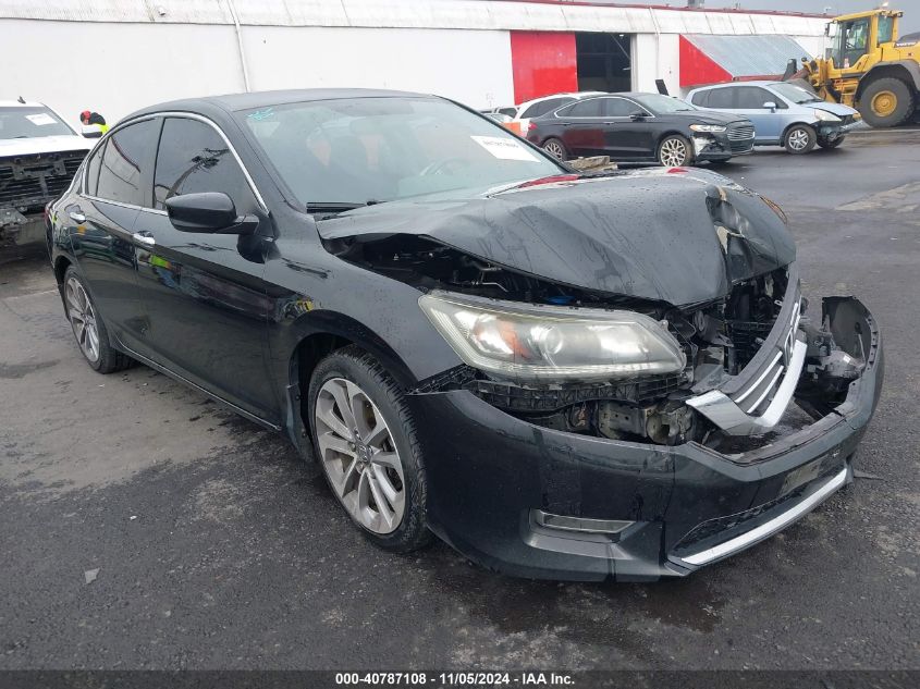 VIN 1HGCR2F50DA000518 2013 HONDA ACCORD no.1